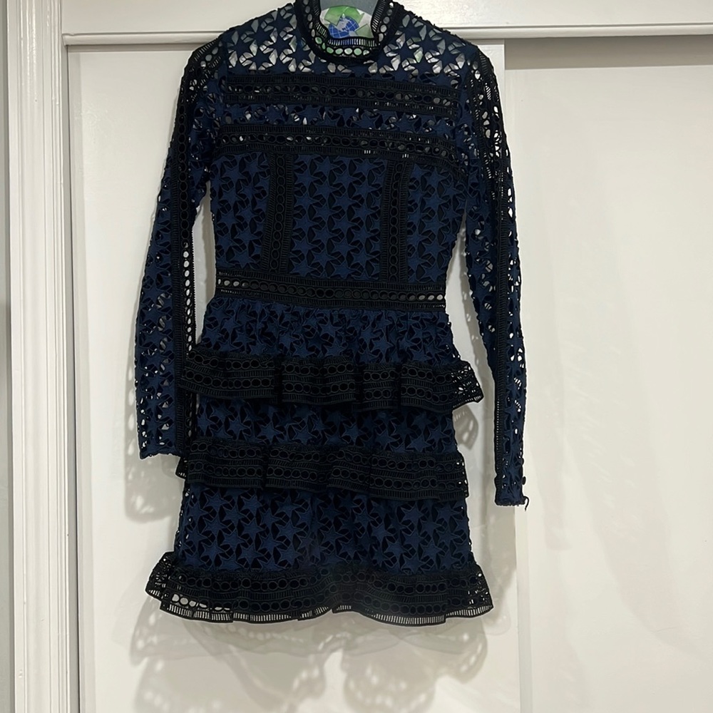 Self portrait lace dress